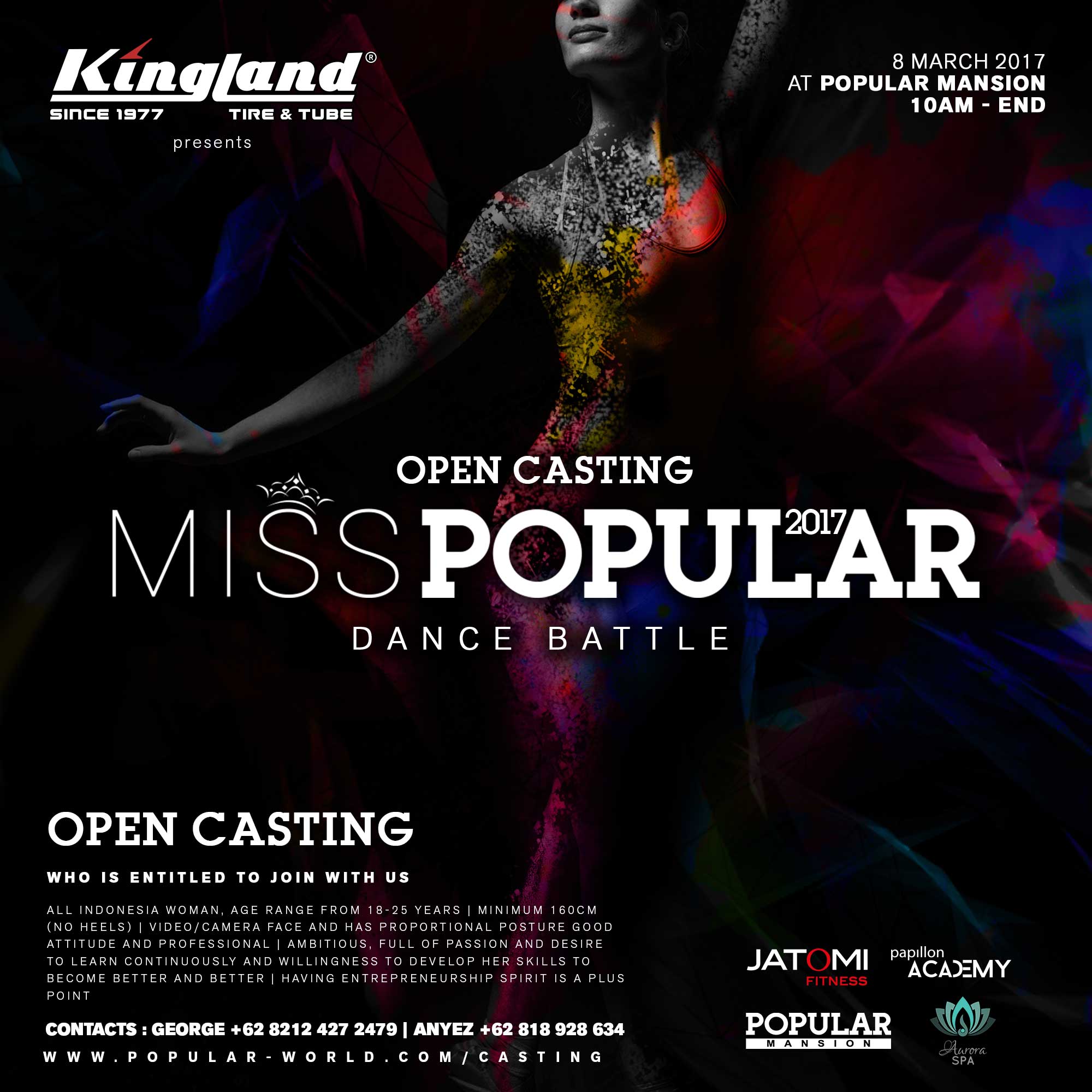 Open casting